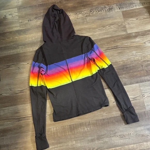 FP Movement Brown/Rainbow Athletic Top - Picture 4 of 6